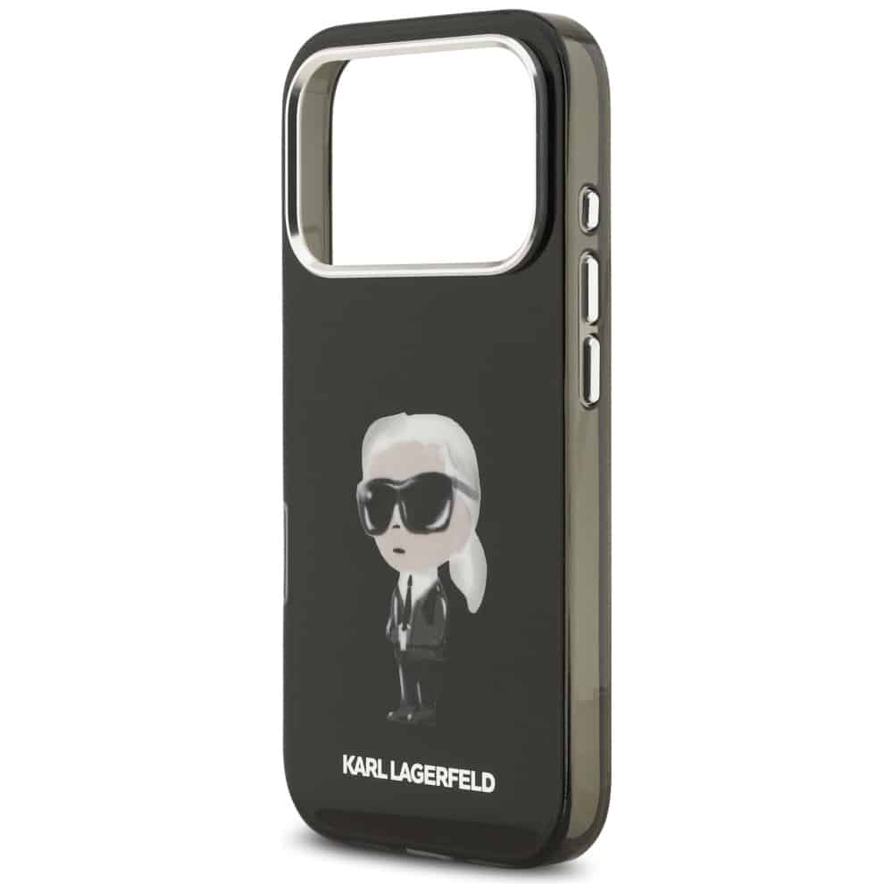 Karl Lagerfeld IML Aquarelle - θήκη για Apple iPhone 17 Pro - Μαύρο - Image 6