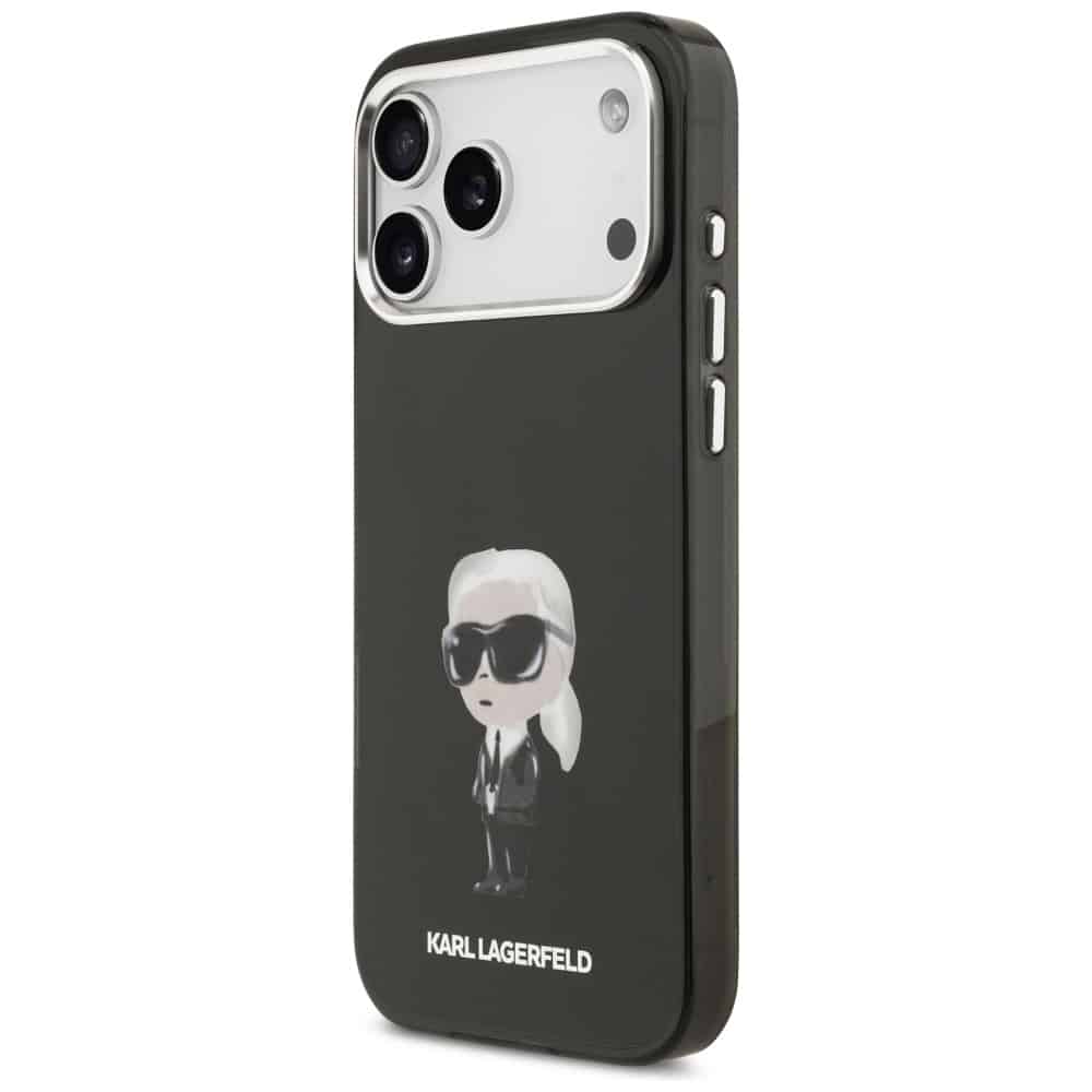 Karl Lagerfeld IML Aquarelle Karl & Logo - θήκη για Apple iPhone 17 Pro Max - Μαύρο - Image 2