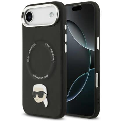 Karl Lagerfeld Karl Pin MagSafe - θήκη για Apple iPhone Air - Μαύρο