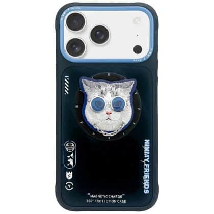 Nimmy Glasses Cool Cat - θήκη για Apple iPhone 17 - Πολύχρωμο