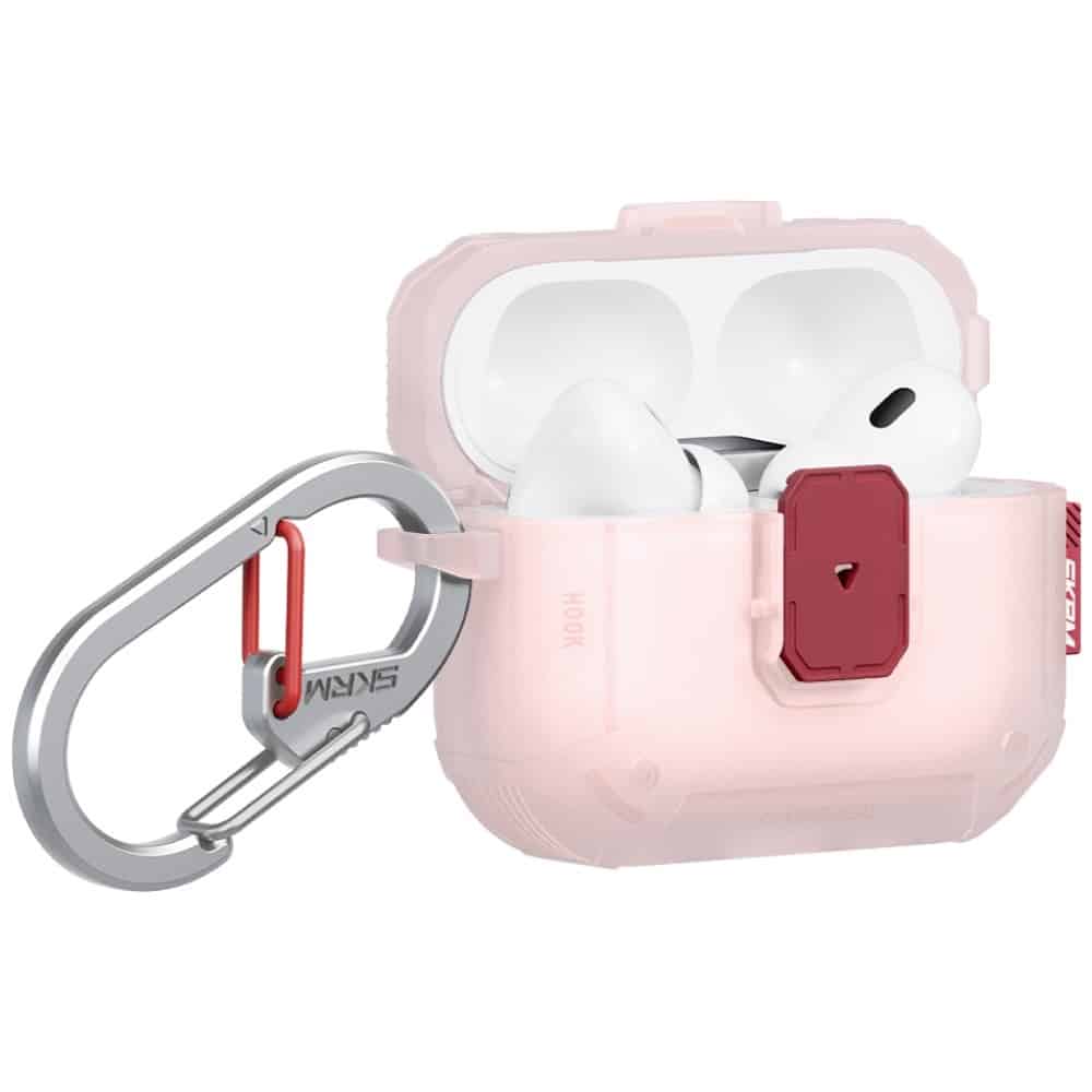 Case Skinarma Mecha Le For Airpods Pro 3 Frost Blush - Image 2