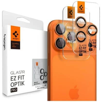 Γυάλινο προστατευτικό φακού κάμερας Spigen Optik Pro Glas.tr EZ Fit για iPhone 17 Pro Max