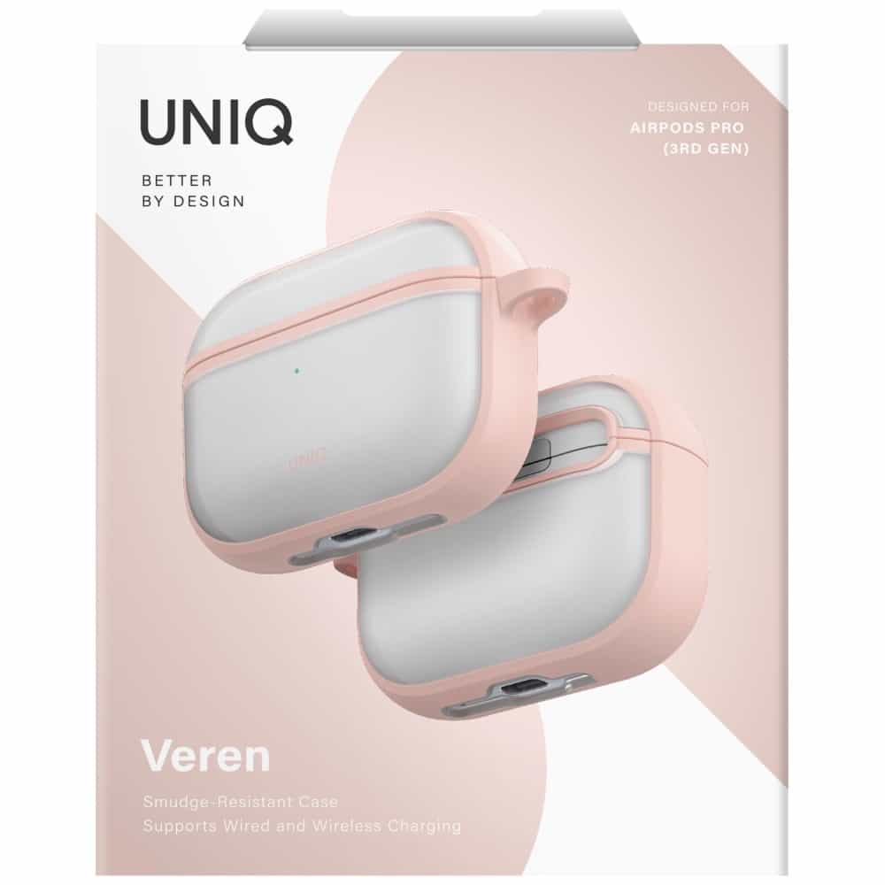 Case Uniq Veren For Airpods Pro 3 Pink - Image 5