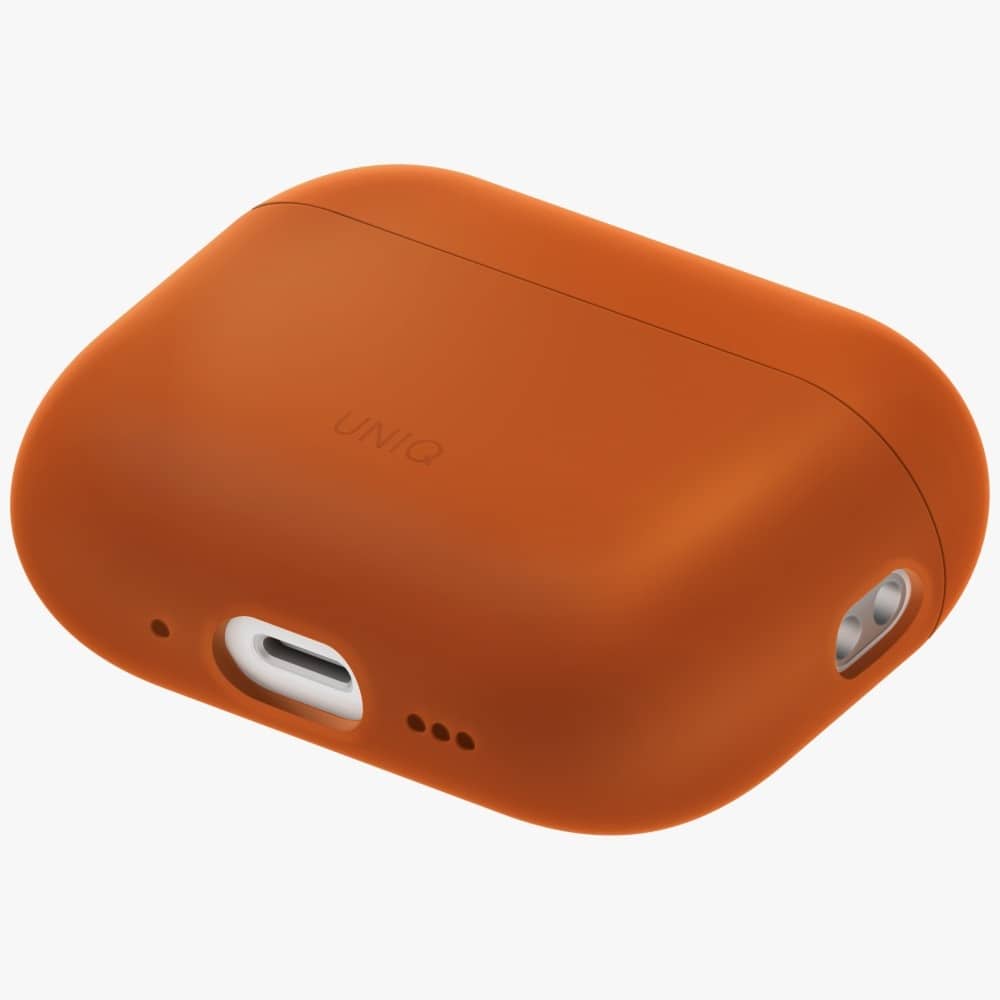Case Uniq Lino For Airpods Pro 3 Gen Silicone Orange - Image 2
