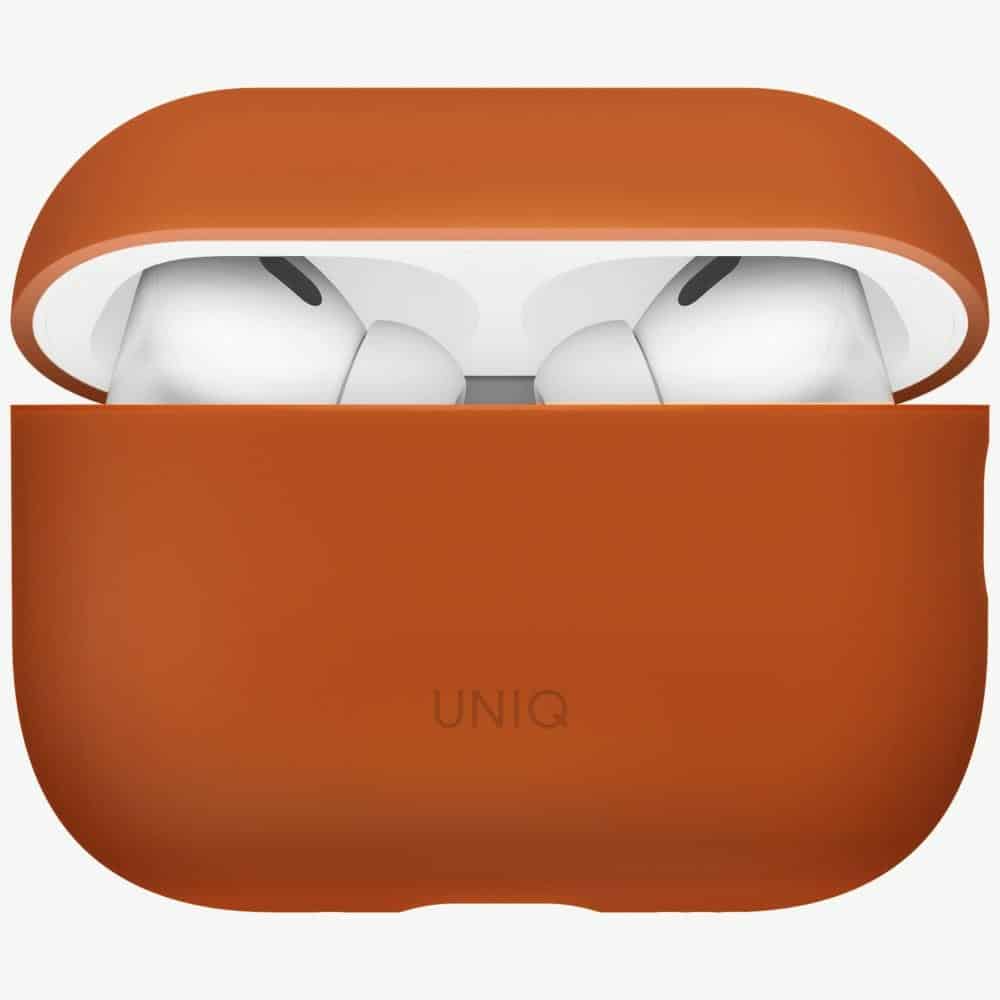 Case Uniq Lino For Airpods Pro 3 Gen Silicone Orange - Image 3