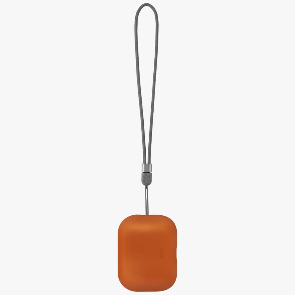 Case Uniq Lino For Airpods Pro 3 Gen Silicone Orange - Image 5