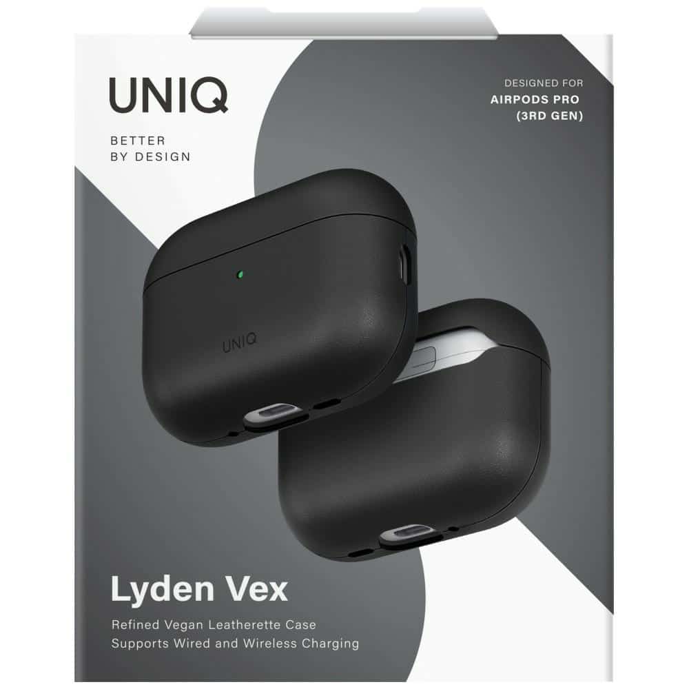 Case Uniq Lyden Vex To Airpods Pro 3 Gen Black - Image 2