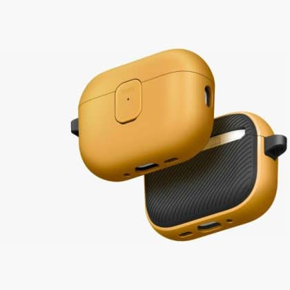 Case Uniq Clyde For Airpods Pro 3 Gen Yellow-Grey