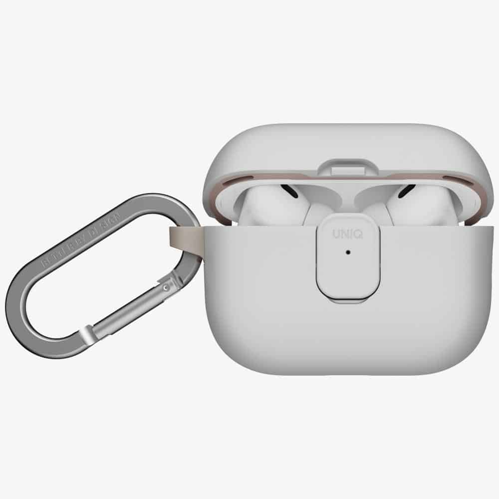Case Uniq Clyde For Airpods Pro 3 Gen Grey-Khaki - Image 5