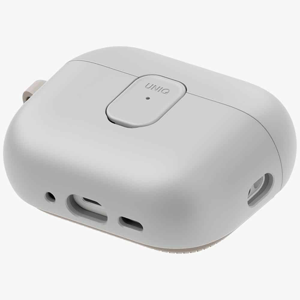 Case Uniq Clyde For Airpods Pro 3 Gen Grey-Khaki - Image 4
