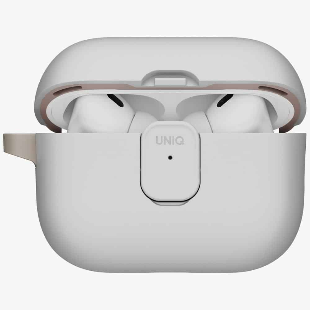 Case Uniq Clyde For Airpods Pro 3 Gen Grey-Khaki - Image 2