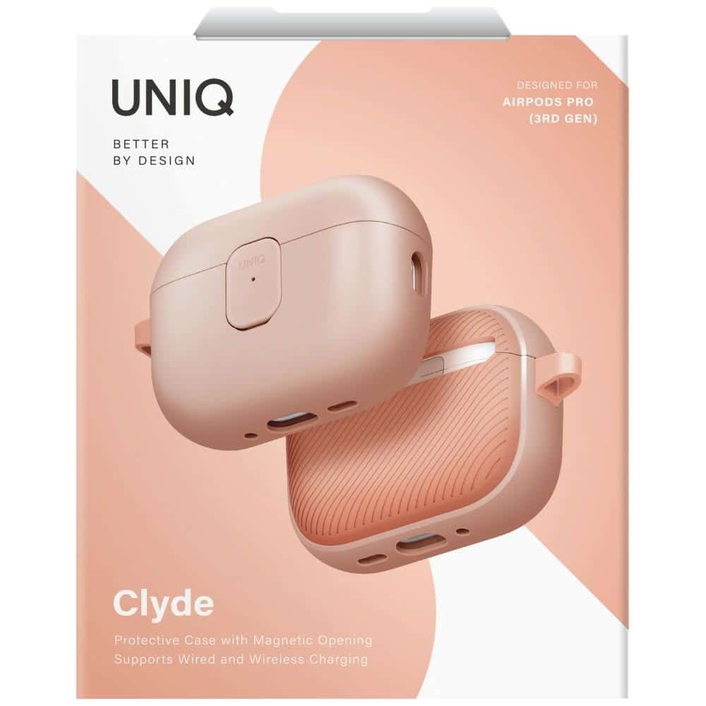 Case Uniq Clyde For Airpods Pro 3 Gen Pink - Image 6