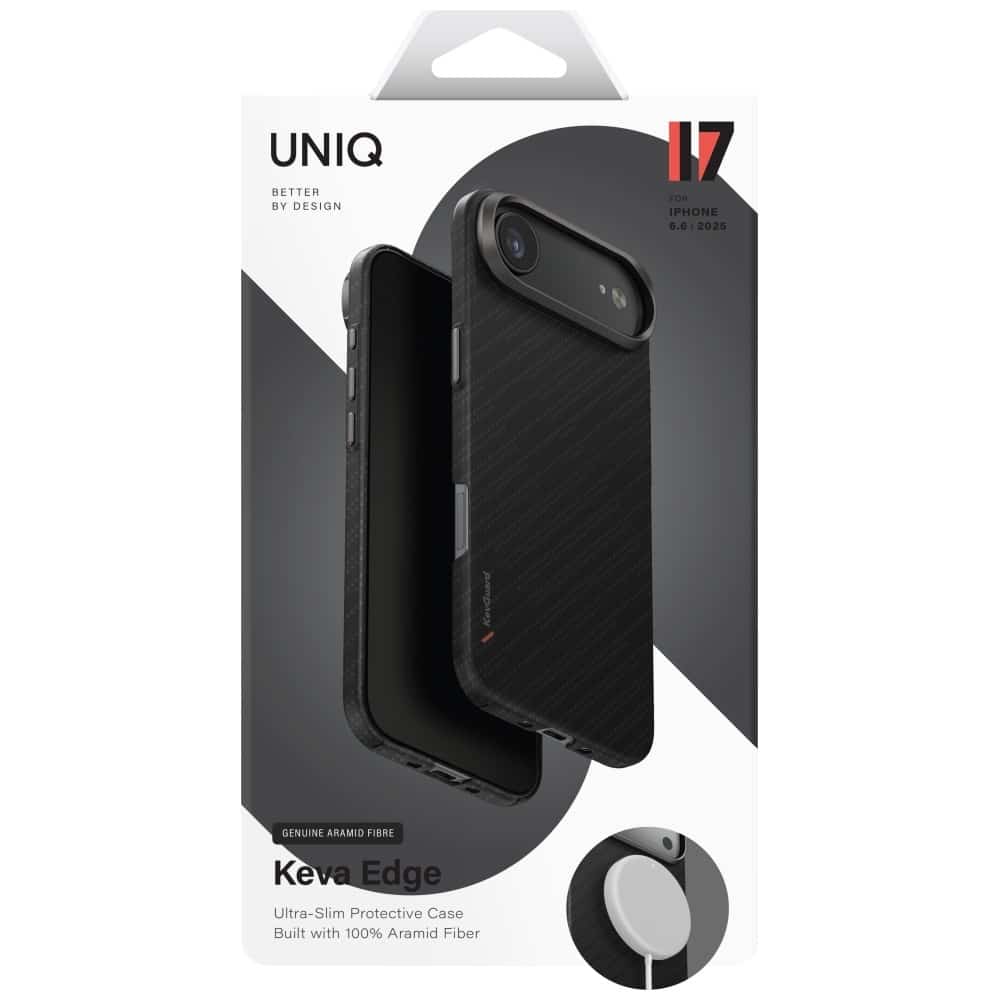 UNIQ Keva EDGE Magclick Charging - θήκη για Apple iPhone Air - Μαύρο - Image 6