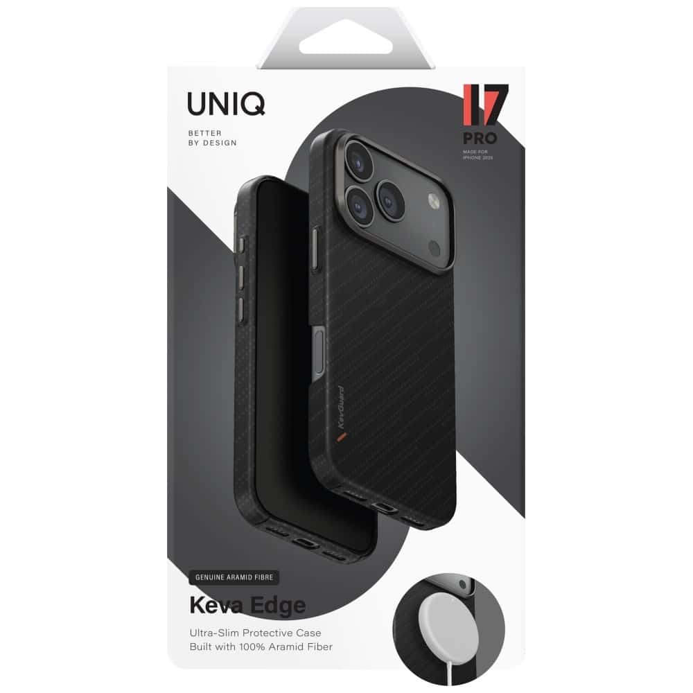 UNIQ Keva EDGE Magclick Charging - θήκη για Apple iPhone 17 Pro - Μαύρο - Image 6