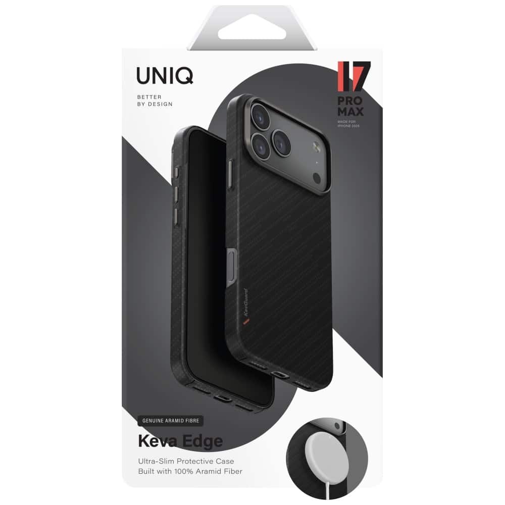 UNIQ Keva EDGE Magclick Charging - θήκη για Apple iPhone 17 Pro Max - Μαύρο - Image 6