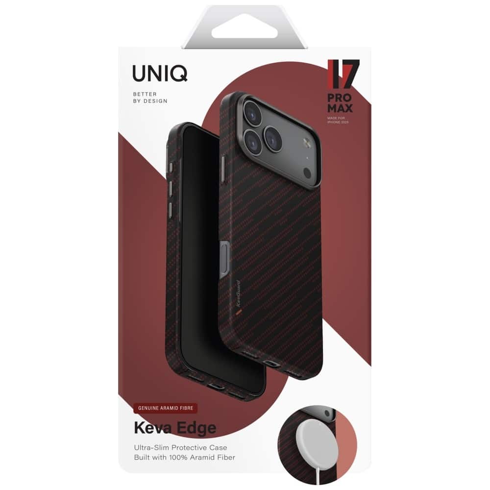UNIQ Keva EDGE Magclick Charging - θήκη για Apple iPhone 17 Pro Max - Πορτοκαλί - Image 6