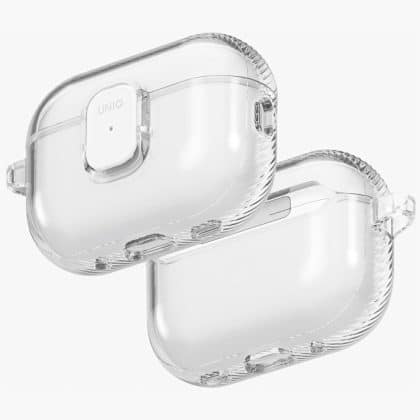 Case Uniq Glase Pro For Airpods Pro 3     Lock Case Transparent