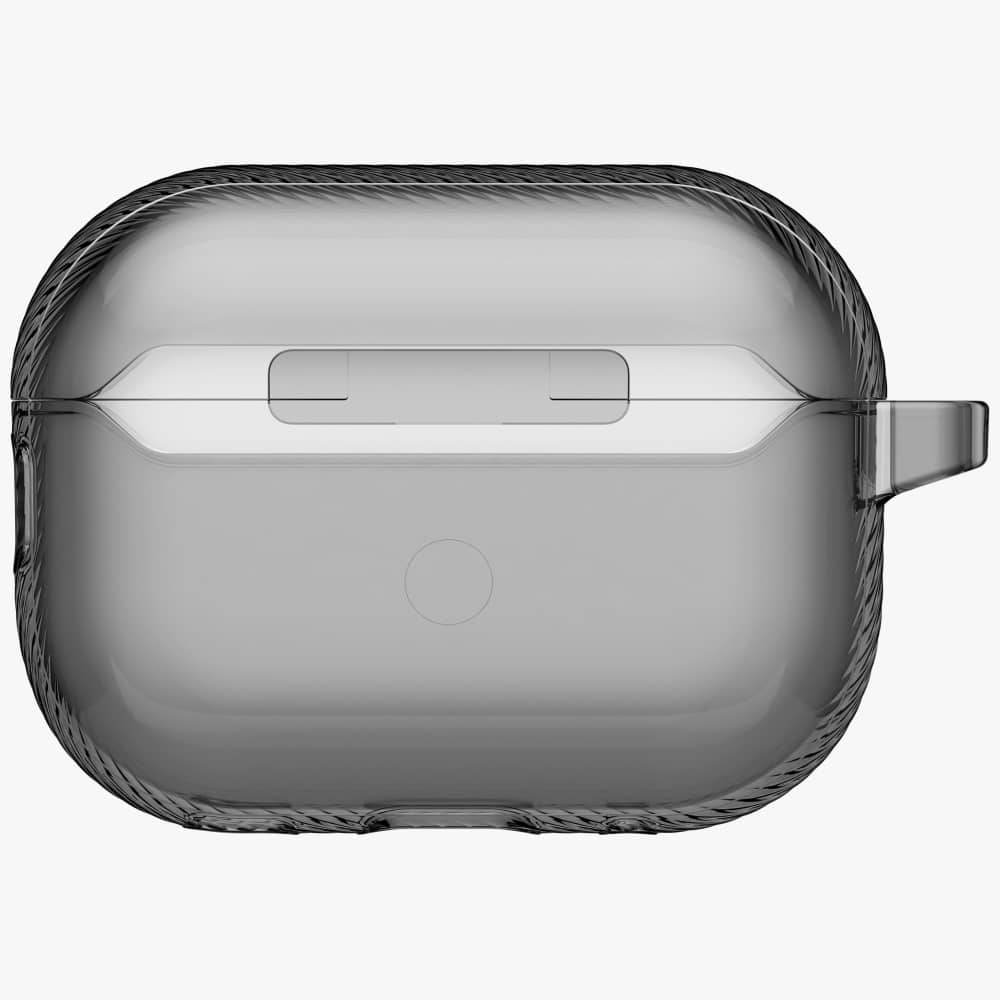Case Uniq Glase Pro For Airpods Pro 3 Lock Case Smoke - Image 4