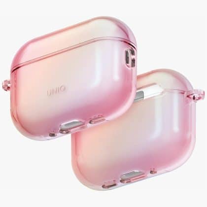 Case Uniq Iridescia For Airpods Pro 3 Hang Case Pink Prism