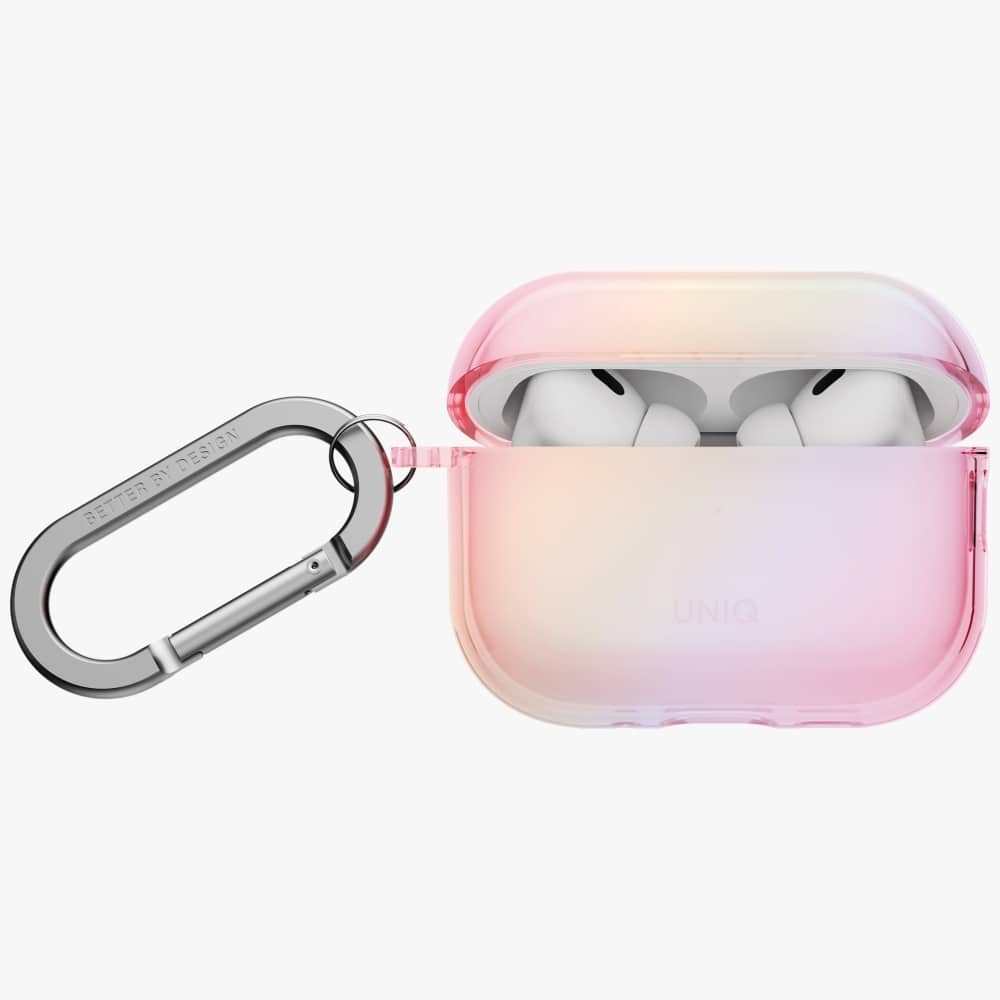 Case Uniq Iridescia For Airpods Pro 3 Hang Case Pink Prism - Image 2