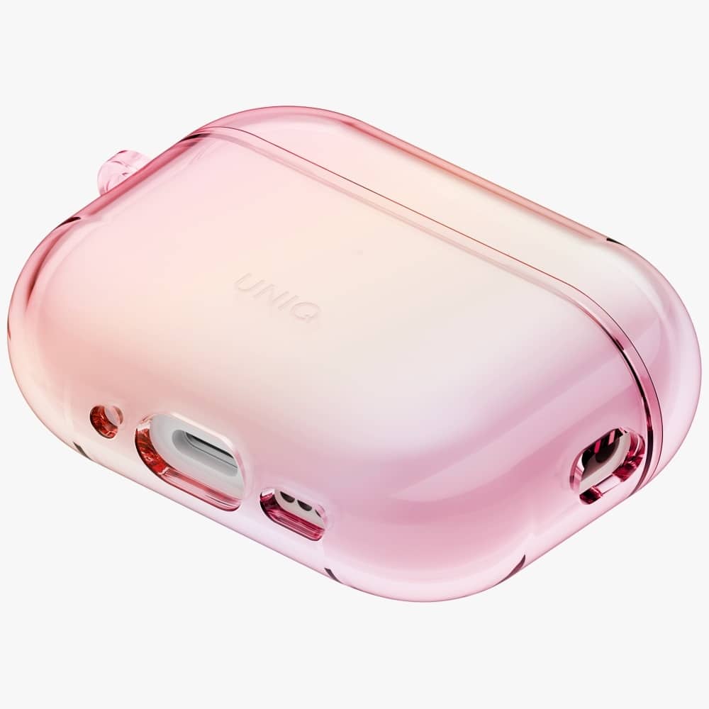 Case Uniq Iridescia For Airpods Pro 3 Hang Case Pink Prism - Image 3