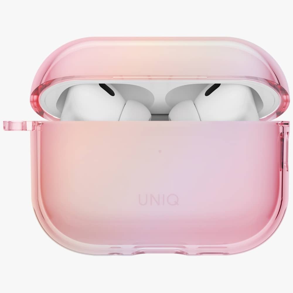 Case Uniq Iridescia For Airpods Pro 3 Hang Case Pink Prism - Image 4