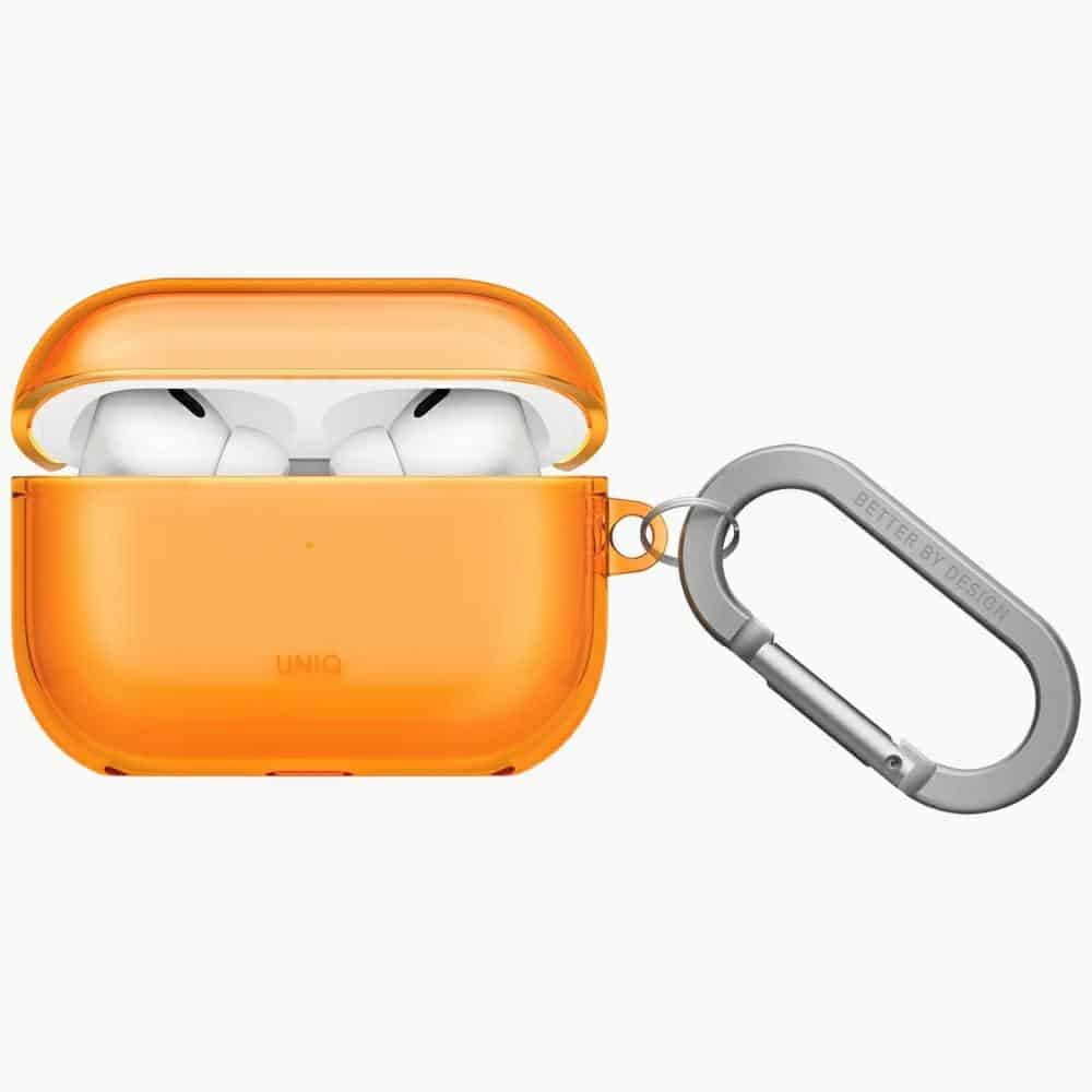 Θήκη Uniq Glase Do Airpods Pro 3 Pomarańczowy - Image 2
