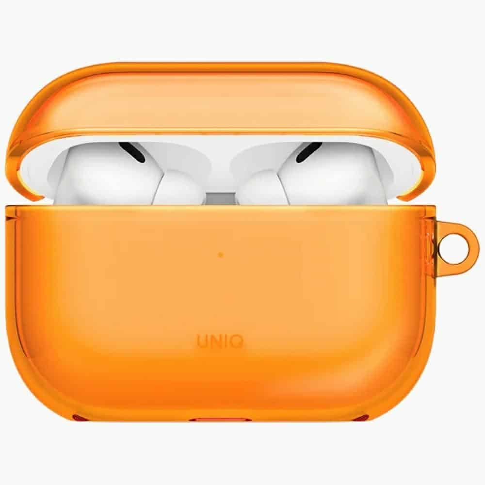 Θήκη Uniq Glase Do Airpods Pro 3 Pomarańczowy - Image 3
