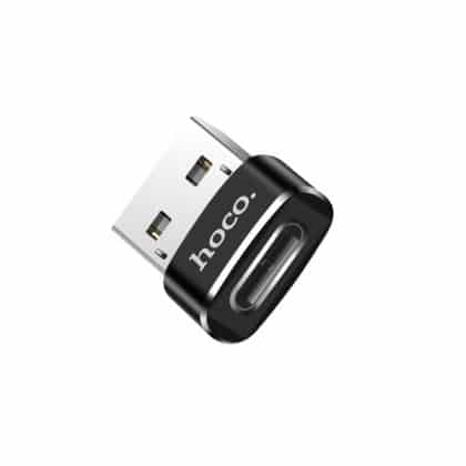 Usb-C To Usb-A Adapter Hoco Ua6, Black