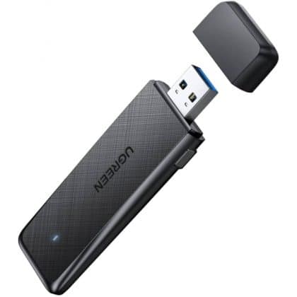 Wi-Fi Adapter Ugreen Cm492, Dual Band, 1300mbps, Grey