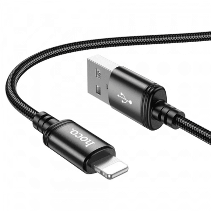 Usb-A To Lightning Καλώδιο Hoco X89, 18w, 2.4a, 1m, Black