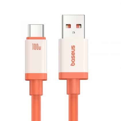 Usb-A To Usb-C Καλώδιο Baseus Zero Degree Series, 100w, 2m, Red