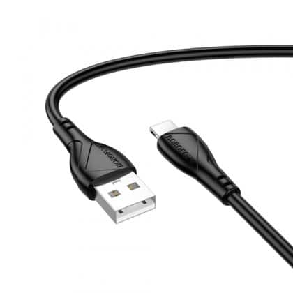Usb-A To Lightning Καλώδιο Borofone Bx121 Energy, 18w, 2.4a, 1m, Black