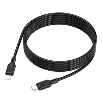 Usb-C To Lightning Καλώδιο Borofone Bx113 Lenny, 27w, 2m, Black