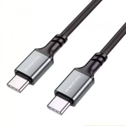 Usb-C To Usb-C Καλώδιο Borofone Bx83, 60w, 3a, 1m, Black