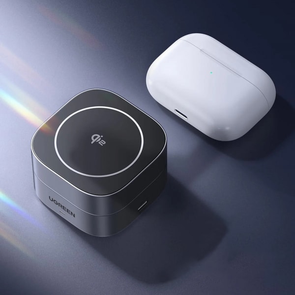 Wireless Charger Ugreen W702 3in1, 20w, 1.67a, 1 X Usb-C, Black - Image 4