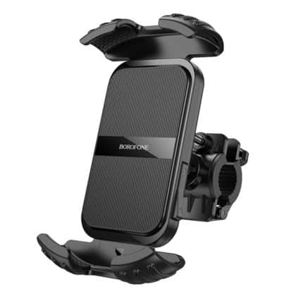 Motorcycle Holder Borofone Bh105 Basalt, 4.7inch - 7inch, Black