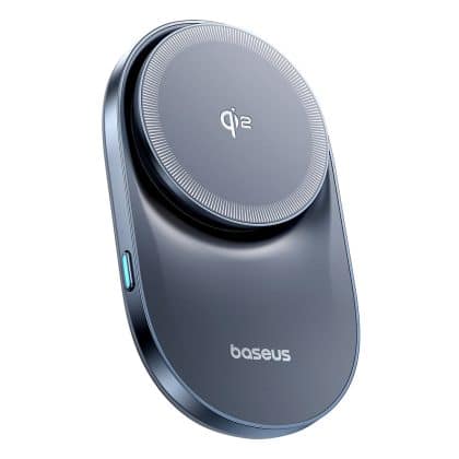Baseus - Wireless Car Holder Primetrip Vc1 Pro (c40169009123-00) - For Air Vent, Type-C, 15w, Qi2, With Cooling Fan - Black