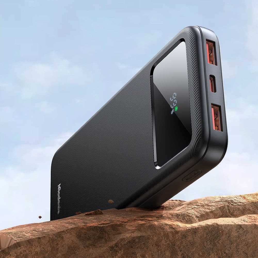Mcdodo - Power Bank (mc-4220) - Type-C + 2x Usb-A Ports, 10000mah, 22.5w, Led Display - Black - Image 3