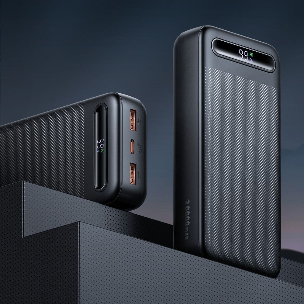 Mcdodo - Power Bank Star Series (mc-3891) - Usb-C + 2x Usb, 20000mah, 22.5w, Digital Display - Black - Image 5