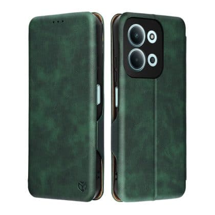 Techsuit Safe Wallet Plus - θήκη για Xiaomi Redmi 15C - Πράσινο