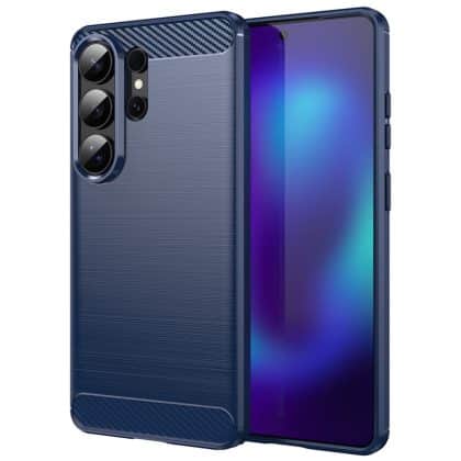 Techsuit Carbon Silicone - θήκη για Samsung Galaxy S26 Ultra - Μπλε