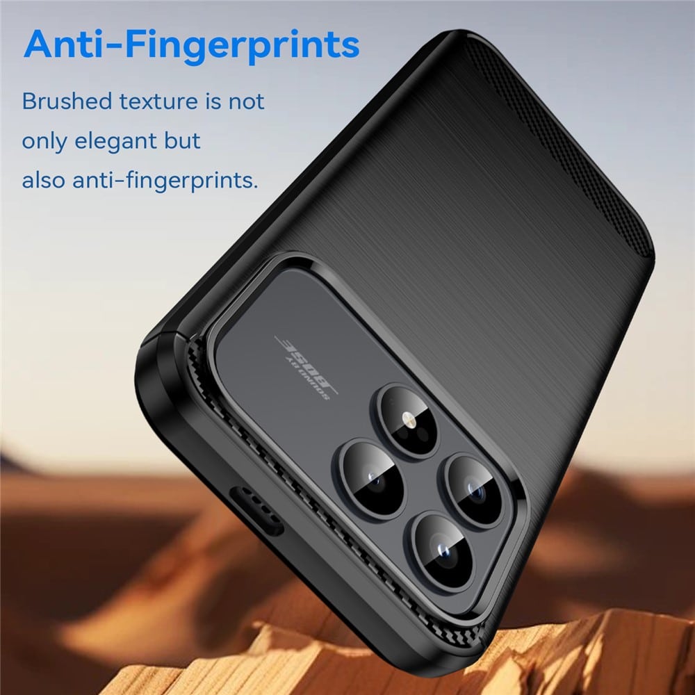 Techsuit Carbon Silicone - θήκη για Xiaomi Poco F8 Pro - Μαύρο - Image 5