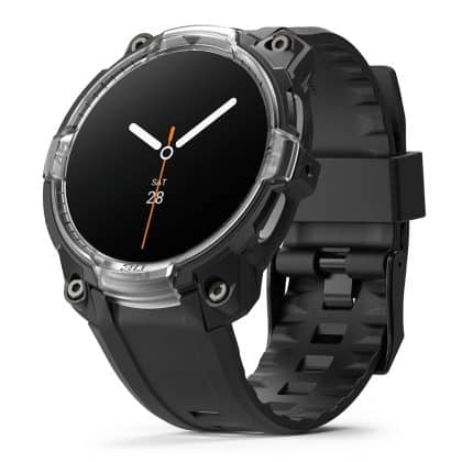 Ringke Rugged Gear - θήκη για Samsung Galaxy Watch8 - Μαύρο