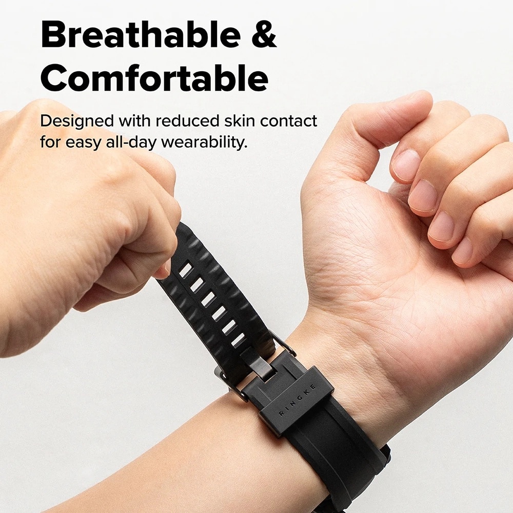 Ringke Rugged Gear - θήκη για Samsung Galaxy Watch8 - Μαύρο - Image 7