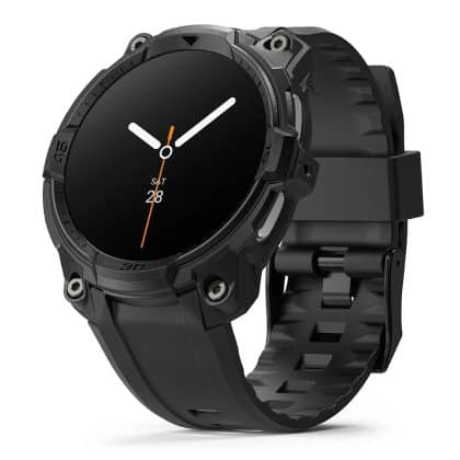Ringke Rugged Gear - θήκη για Samsung Galaxy Watch8 - Μαύρο