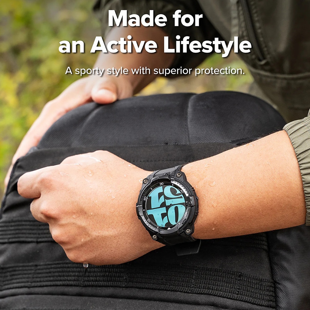 Ringke Rugged Gear - θήκη για Samsung Galaxy Watch8 Classic - Μαύρο - Image 3