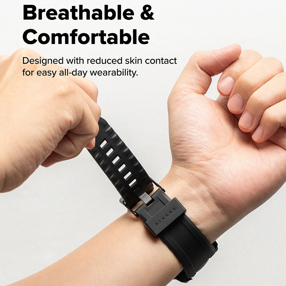 Ringke Rugged Gear - θήκη για Samsung Galaxy Watch8 Classic - Μαύρο - Image 7