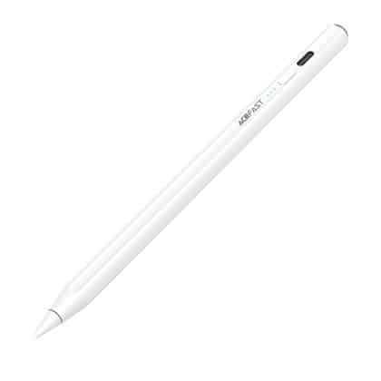 Acefast - Stylus Pen (v2) - For Ipad, Auto Sleep Function, Led Indicator - White
