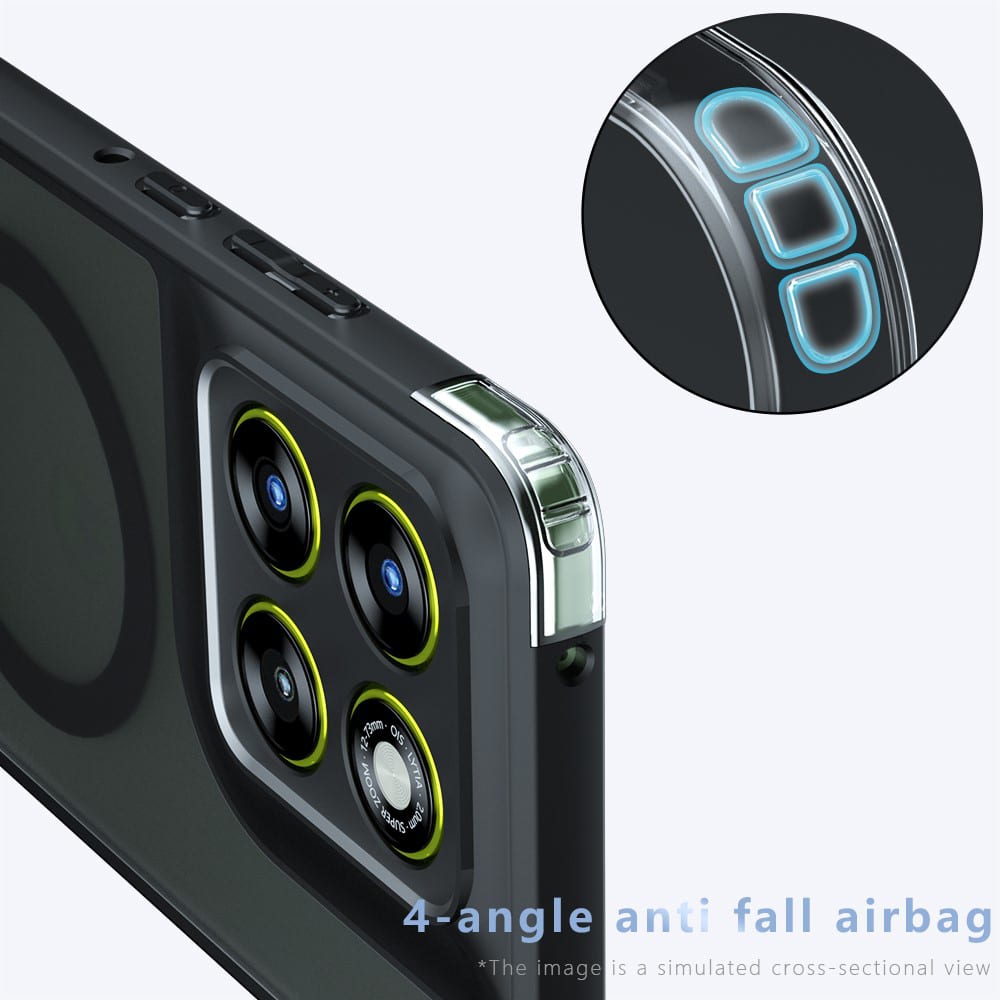 Techsuit PureFrost - θήκη για Motorola Edge 70 - Μαύρο - Image 4